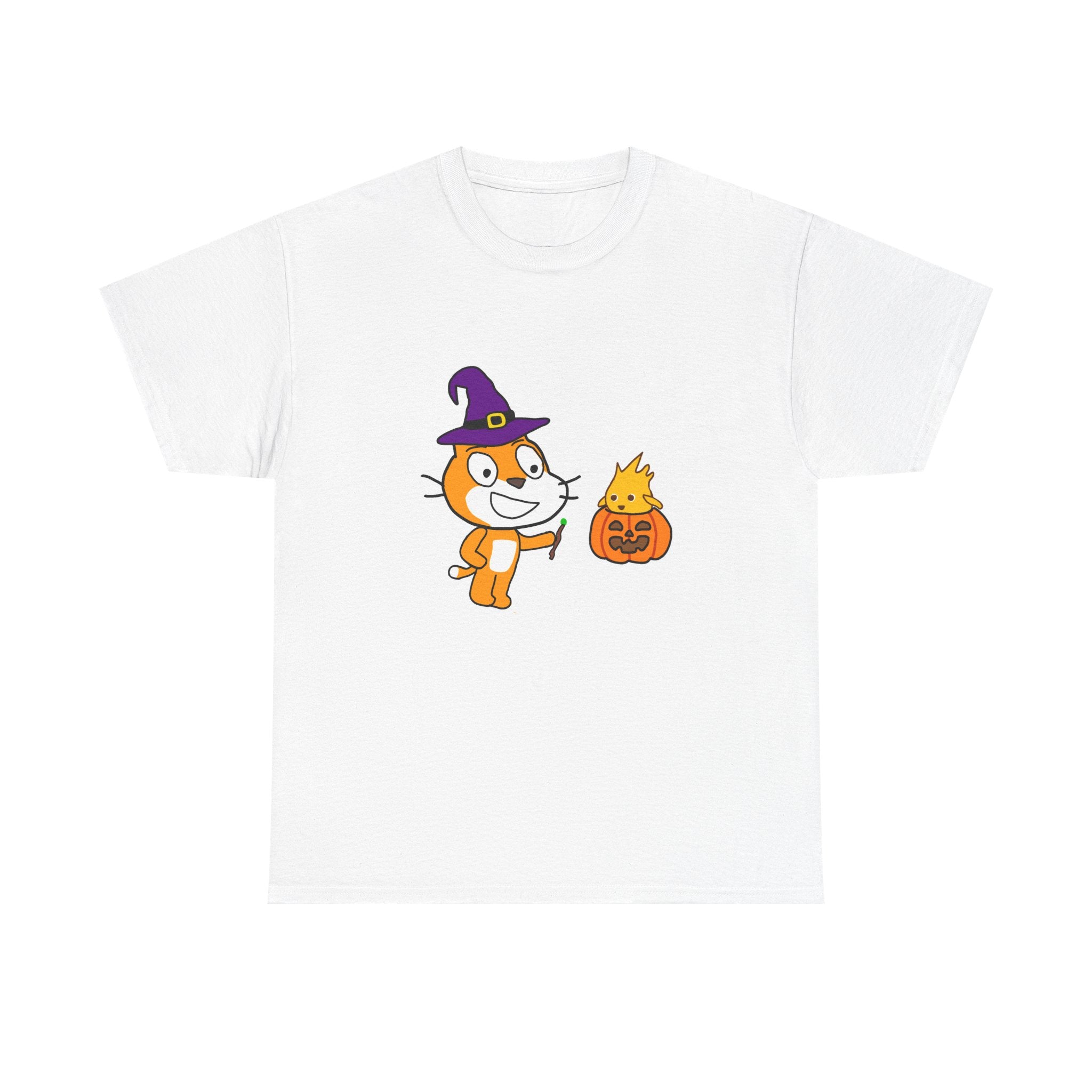 Scratch Cat Halloween  Tee
