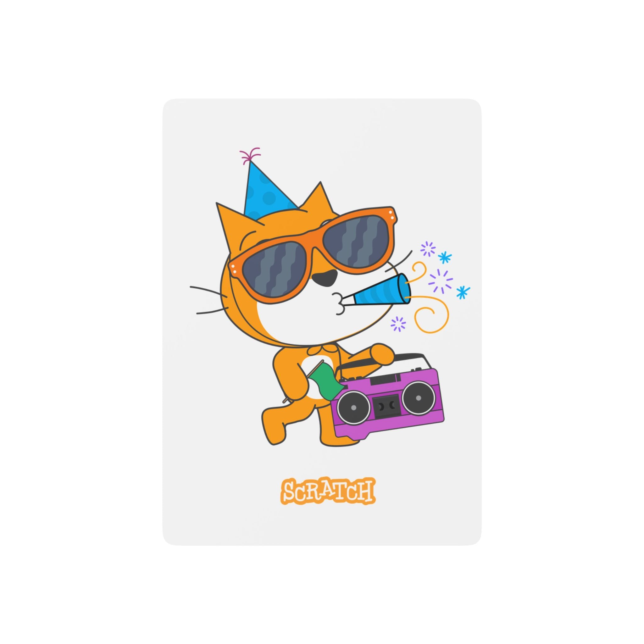 Scratch Cat Poker Playing Cards
