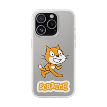 Scratch Cat Flexible Phone Case