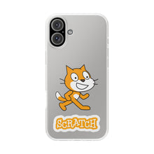 Scratch Cat Flexible Phone Case