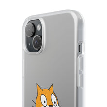 Scratch Cat Flexible Phone Case