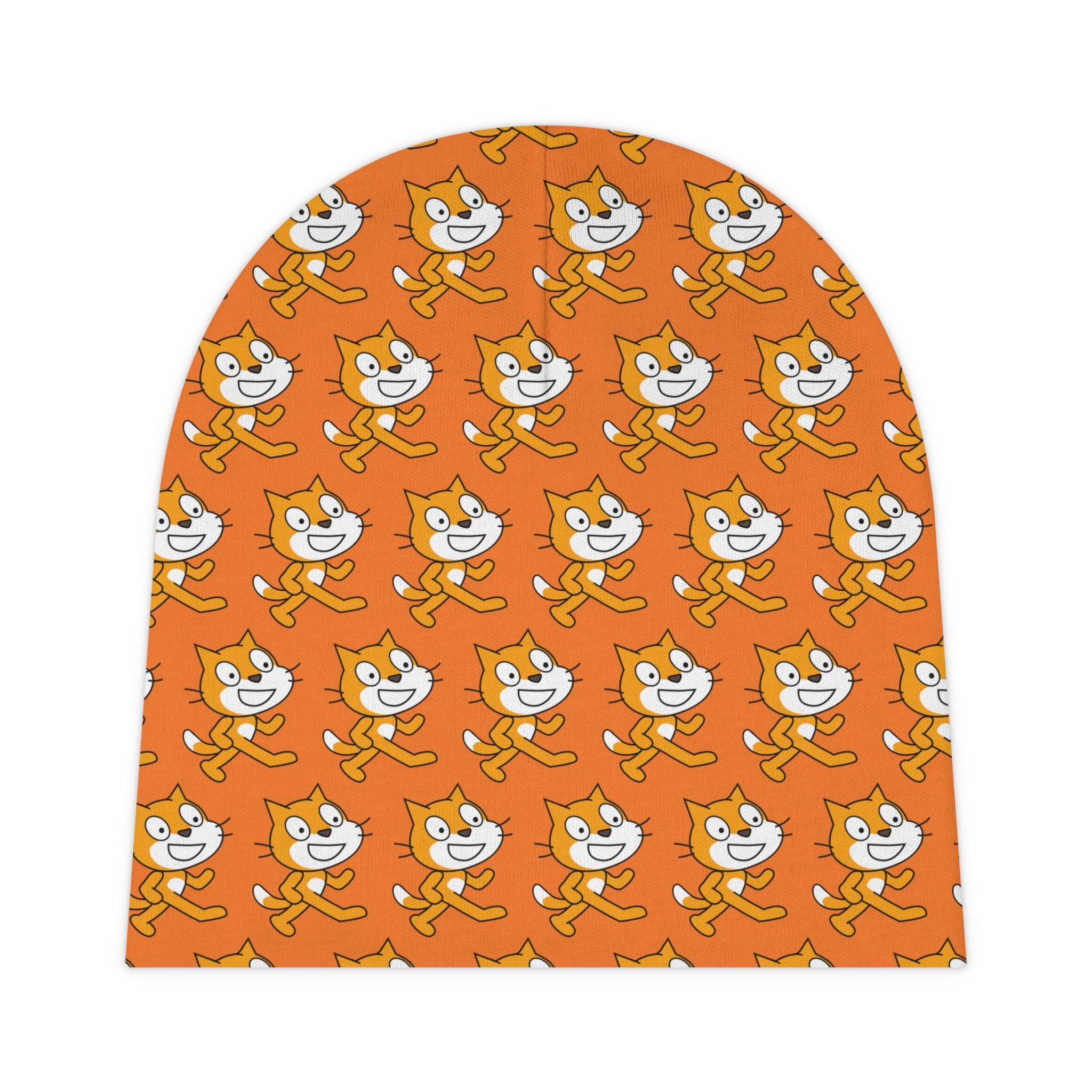 Scratch Cat Baby Beanie