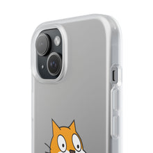 Scratch Cat Flexible Phone Case