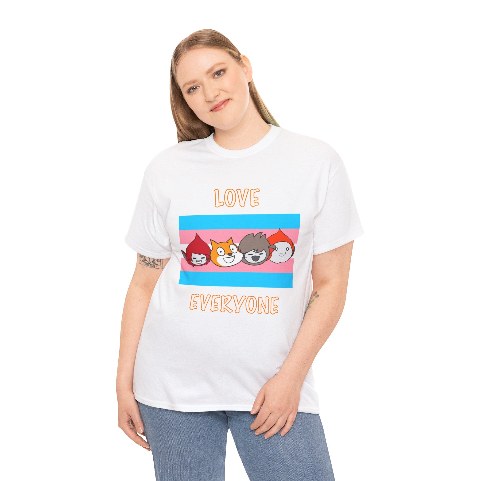 Scratch "Love Everyone" PRIDE t-shirt