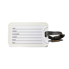 Scratch Cat Luggage Tag