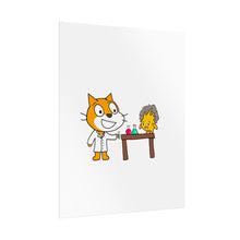 Scratch Cat & Gobo Science Poster