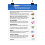 Scratch Community Guidelines Poster for Classroom & Home