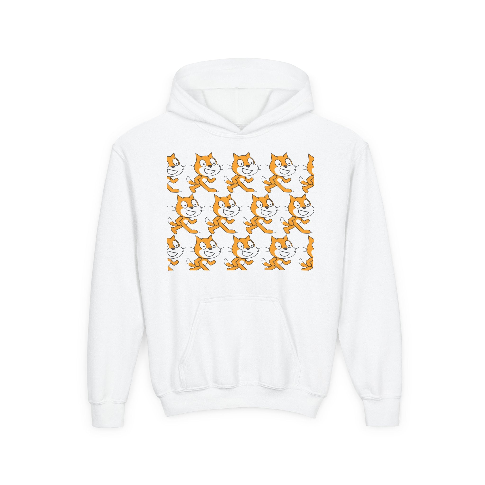 Scratch Cat Kids Hoodie
