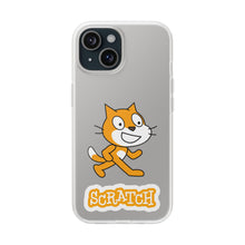 Scratch Cat Flexible Phone Case