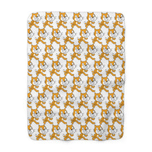 Scratch Cat Cozy Sherpa Fleece Blanket