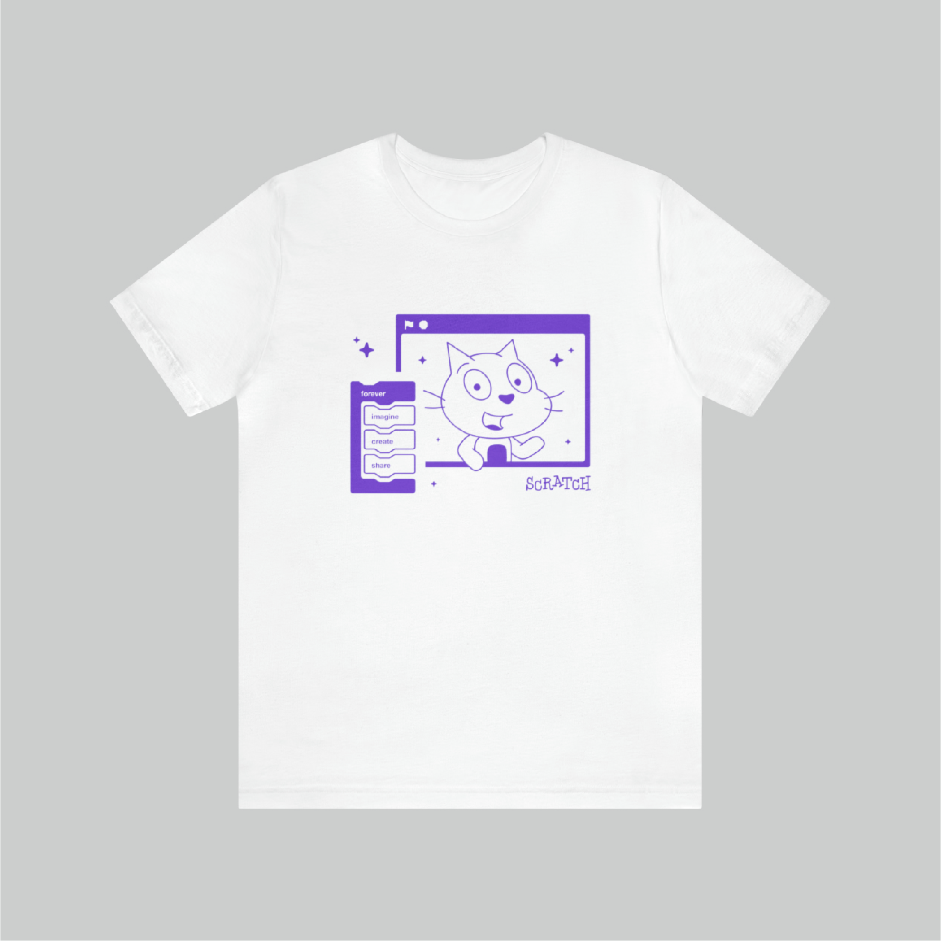 Imagine, Create, Share - Short Sleeve Tee