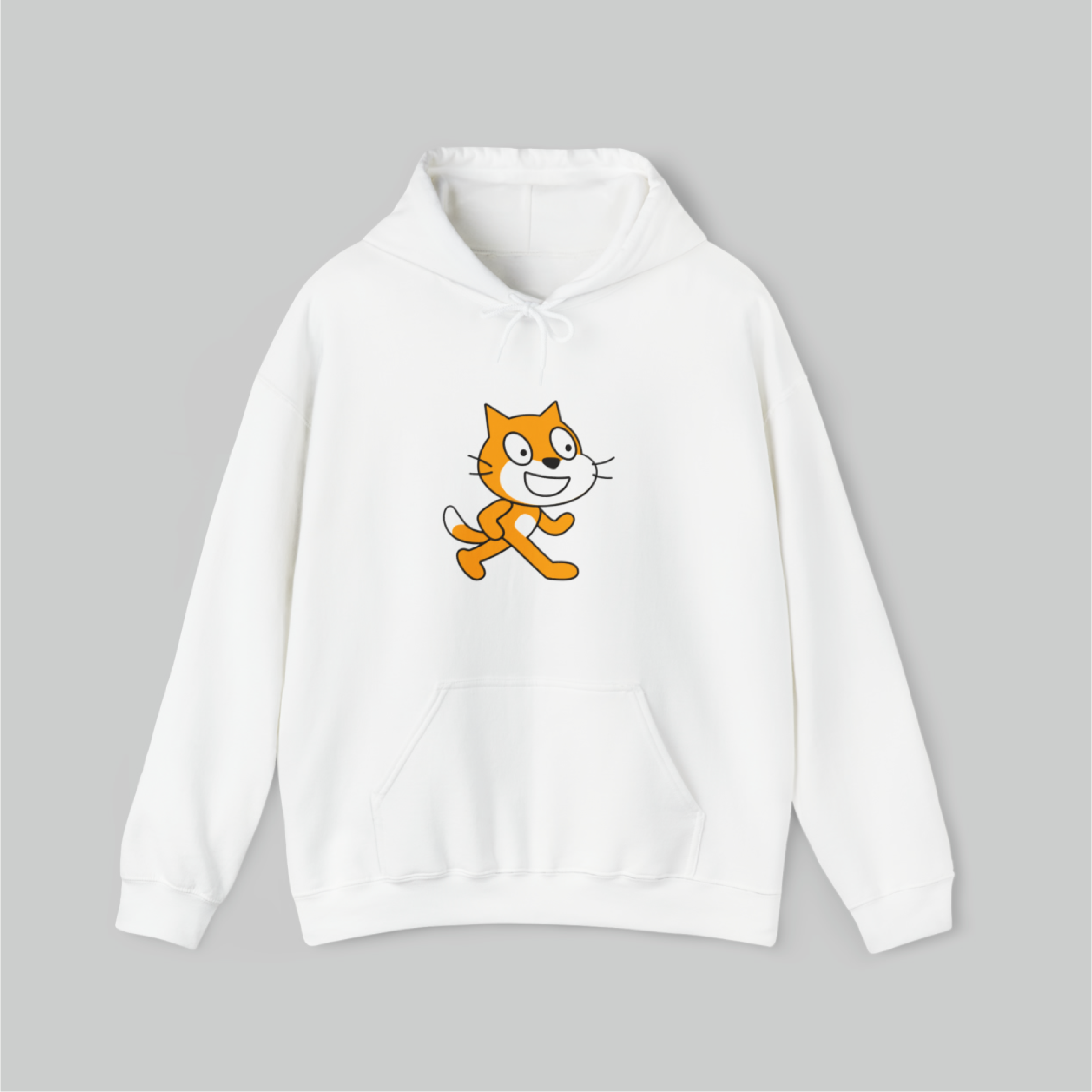 Scratch Cat - Hooded Sweatshirt