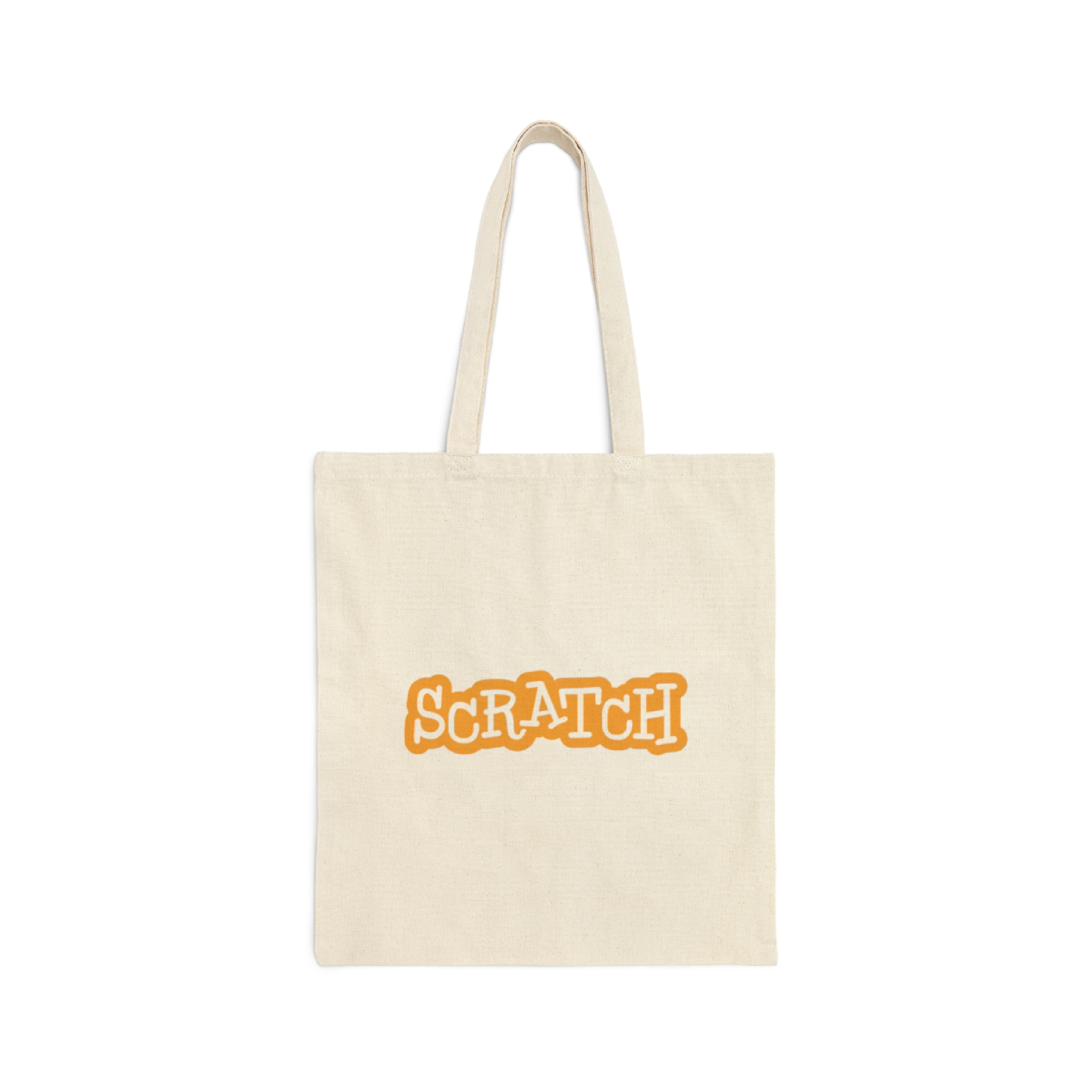 Scratch - Cotton Canvas Tote Bag