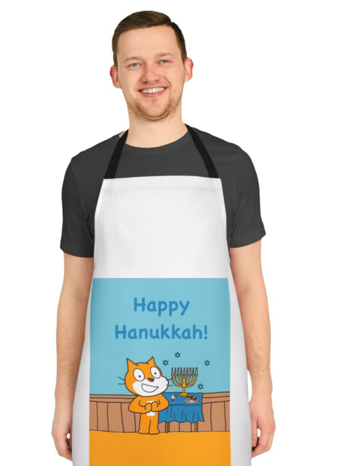 Happy Hanukkah Apron