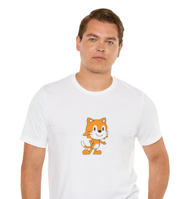 ScratchJr Kitten - Short Sleeve Tee